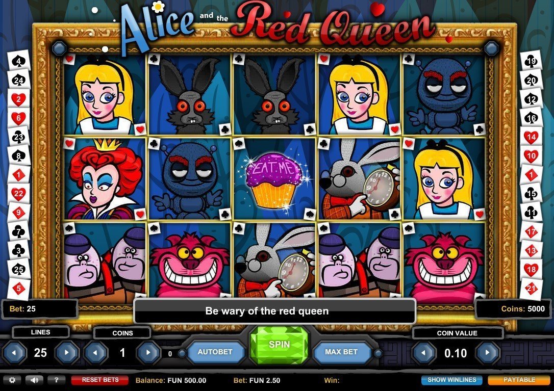 Alice And The Red Queen Slot Review