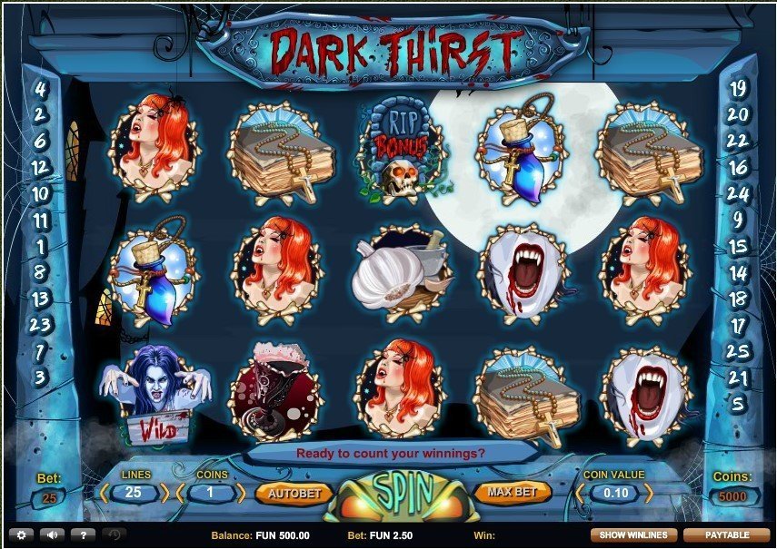 Dark Thirst Slot Review