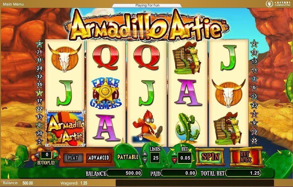 Armadillo Artie Slot Review