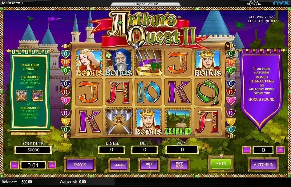 Arthurs Quest 2 Slot anmeldelse