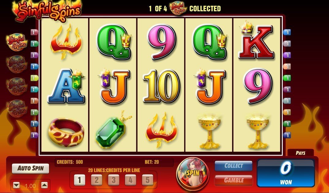 Sinful Spins Slot Review