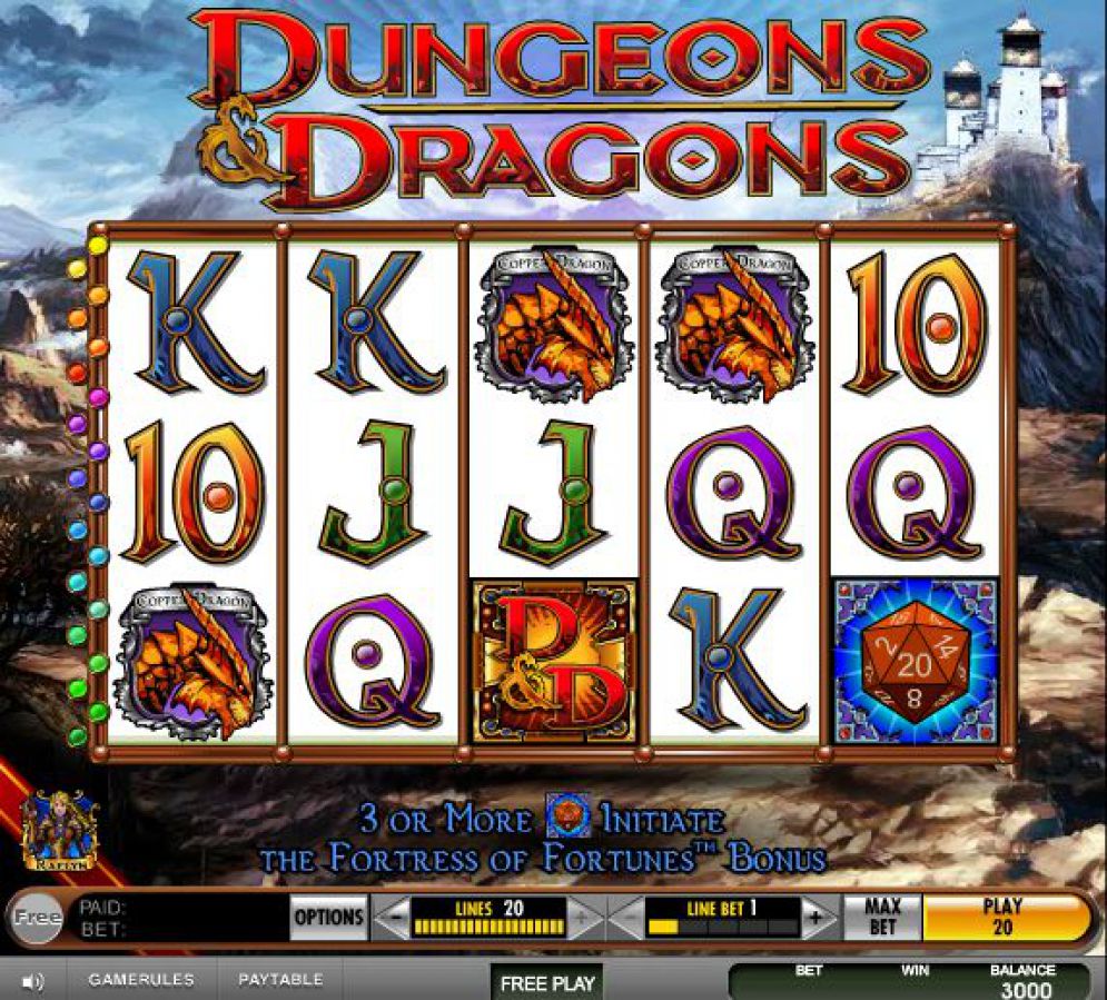 Dungeons And Dragons Fortune Of Fortress Slot Bewertung