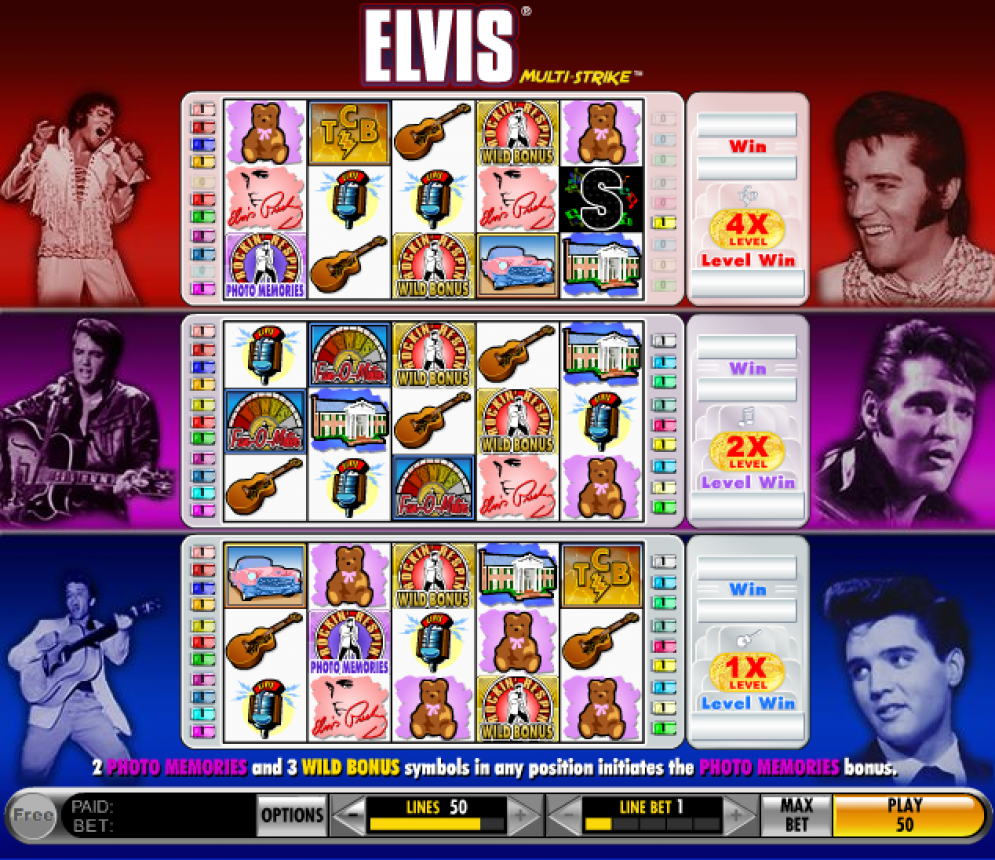 Elvis Multi Strike Slot Review