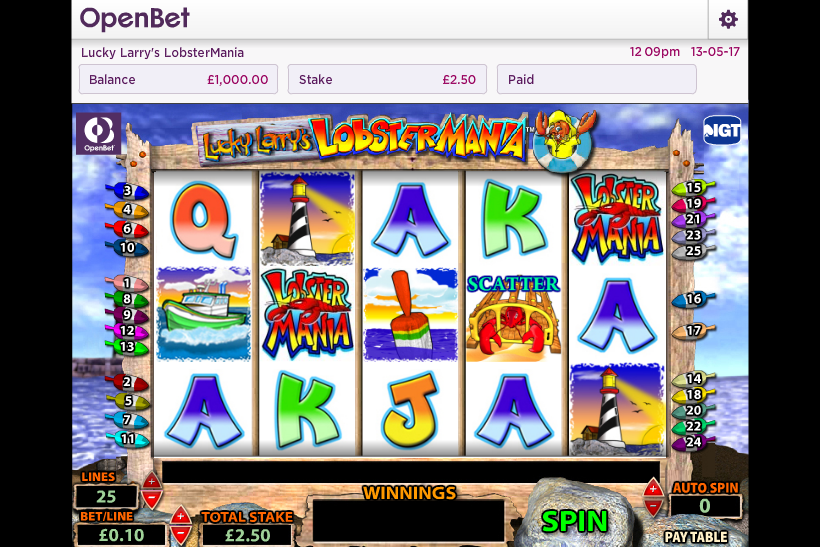 Avaliação da Slot Lucky Larrys Lobstermania