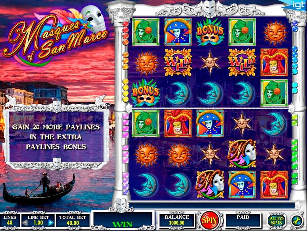 Masques Of San Marco Slot Review