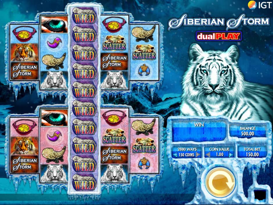 Siberian Storm Dual Play Slot Review