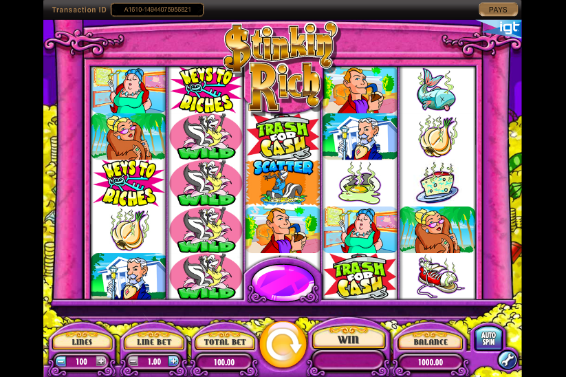 stinkin rich free slots