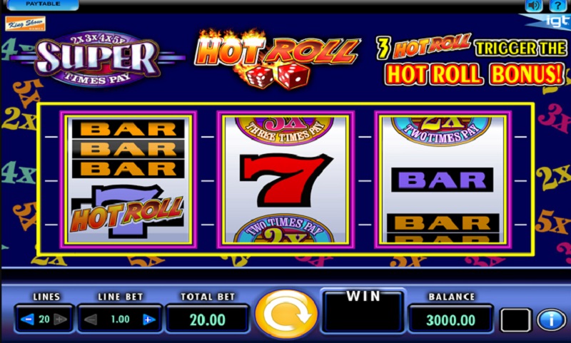 Super Times Pay Hot Roll Slot Review