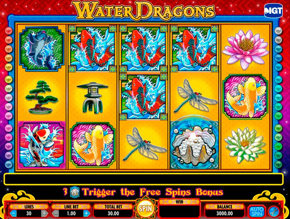 Water Dragons Slot Review