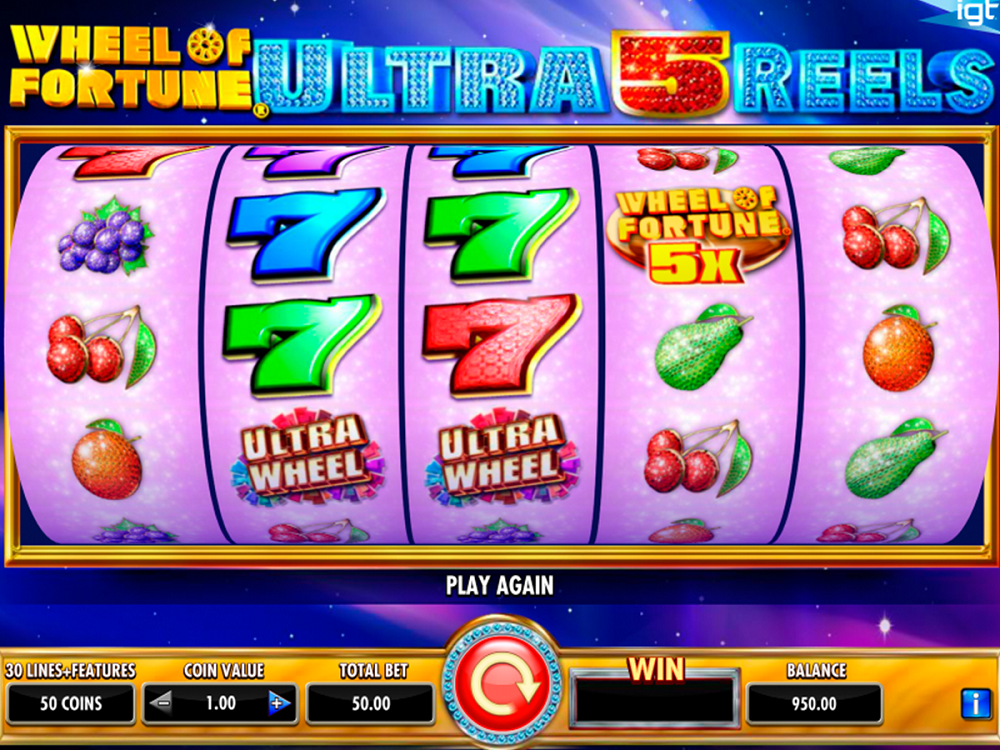 Wheel Of Fortune Ultra 5 Reels Slot Review