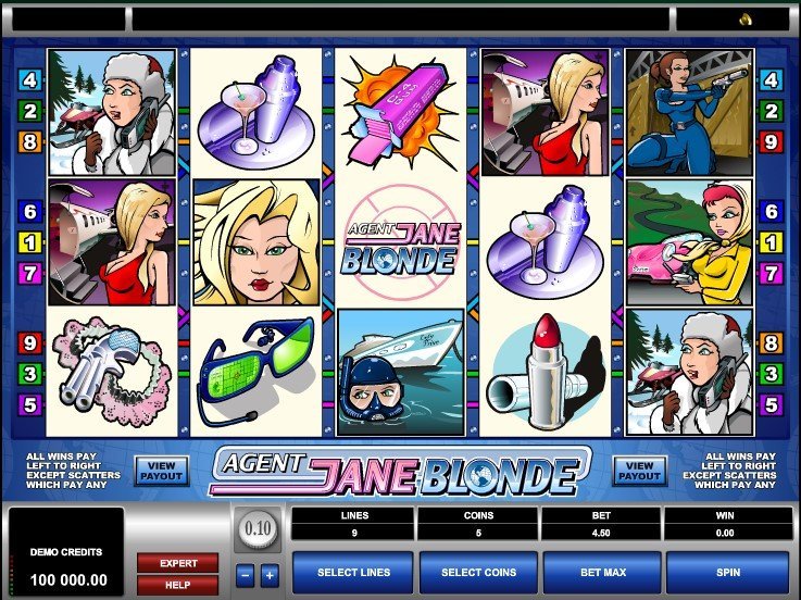 Agent Jane Blonde Slot Review