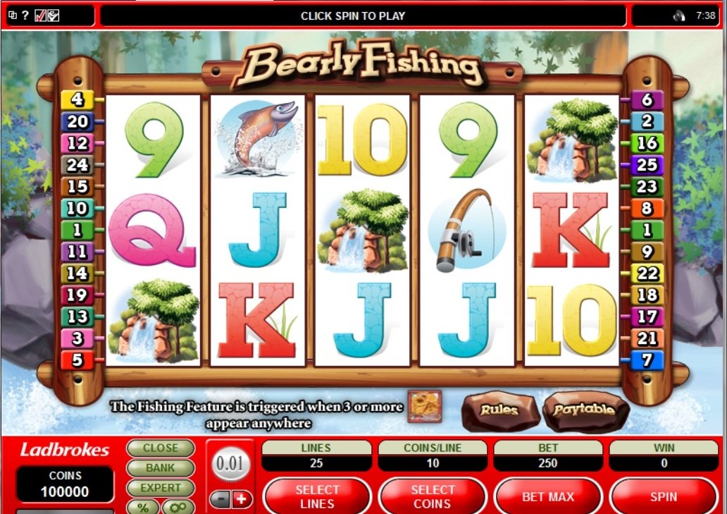 Bearly Fishing slot by Microgaming review 🥇 play online for free!