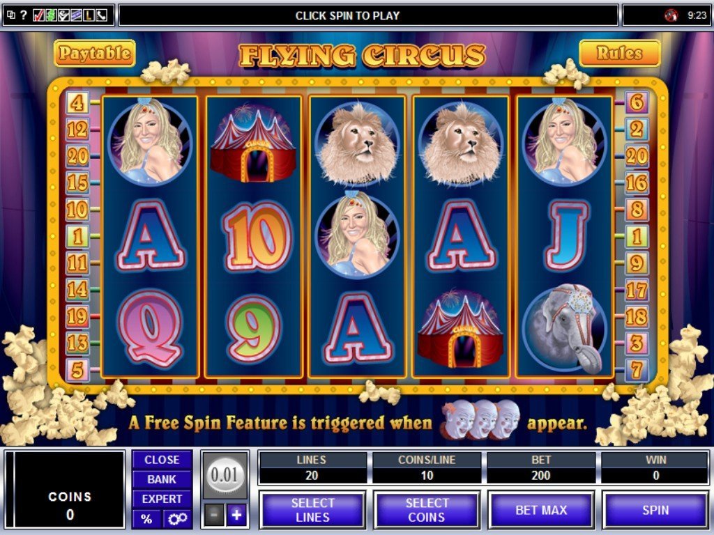 Flying Circus Slot Review