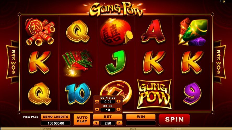 Gung Pow Slot İncelemesi