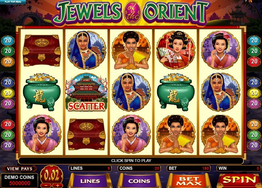 Jewels Of The Orient Slot Review