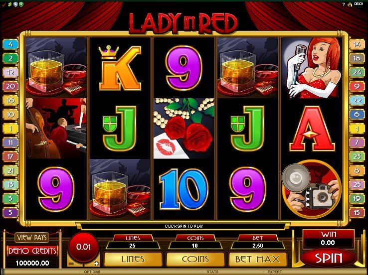 Lady In Red Slot Review