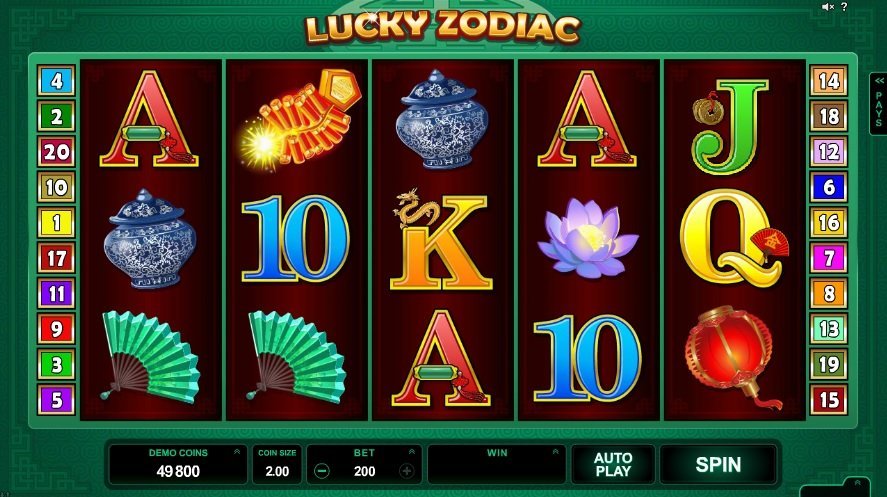 Lucky Zodiac Slot Review