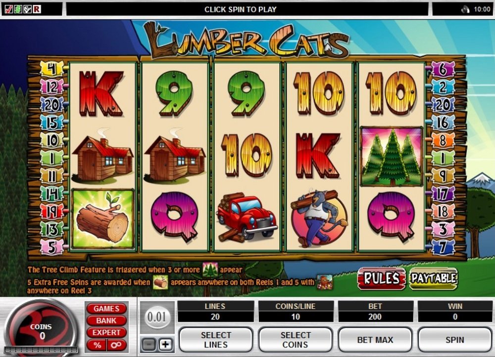 Lumber Cats Slot Review