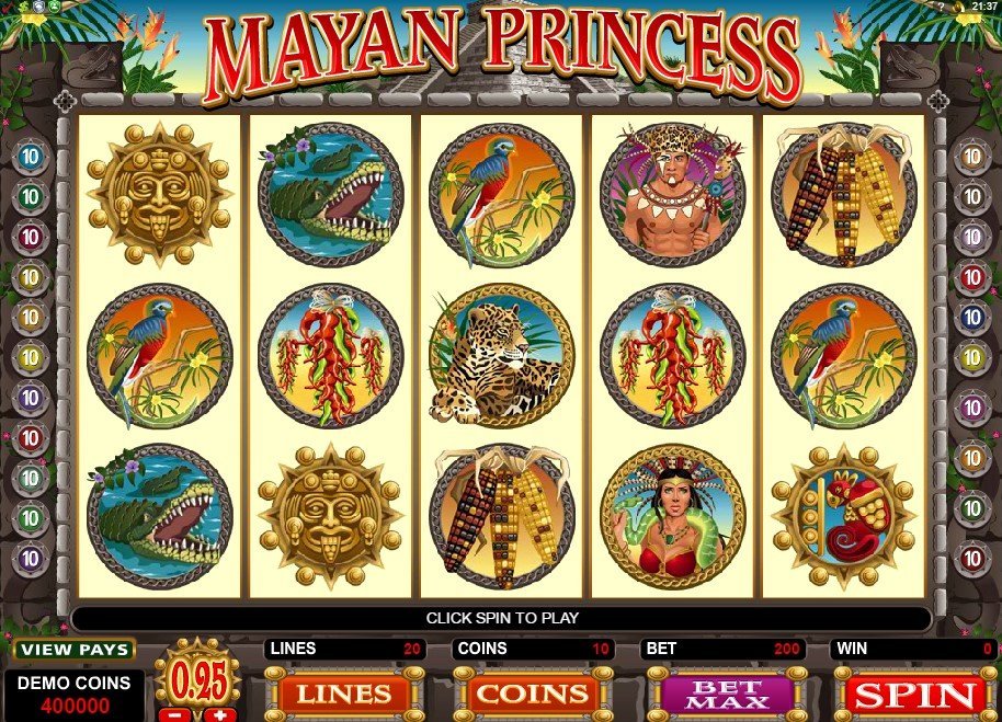 Mayan Princess Slot Review
