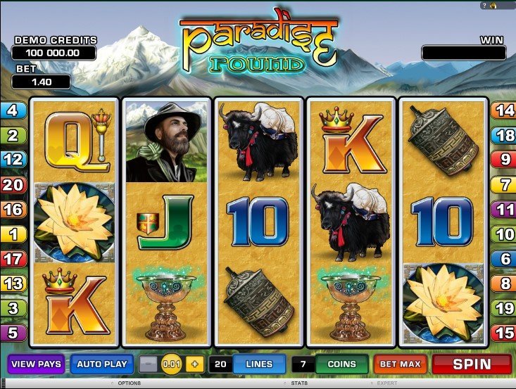 Paradise Found Slot Recension