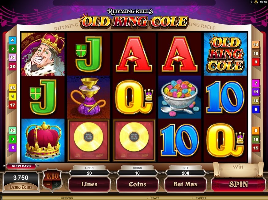Rhyming Reels Old King Cole Slot Review