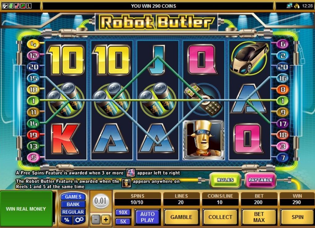 Robot Butler Slot Review