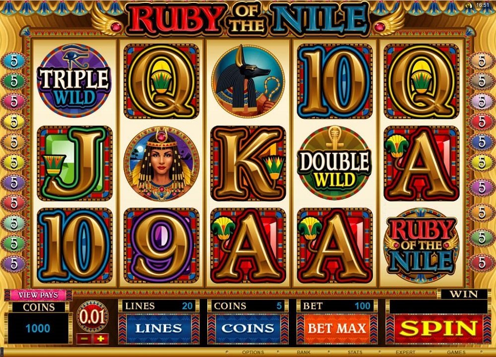Ruby Of The Nile Slot Review