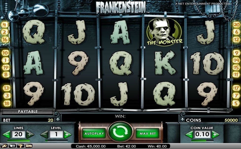 Frankenstein Slot Review