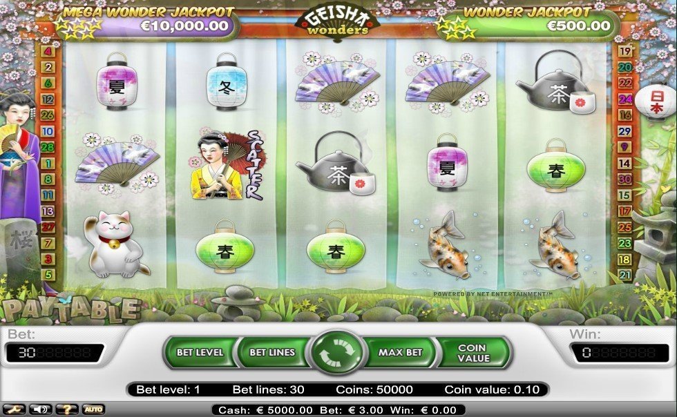 Geisha Wonders Slot Review