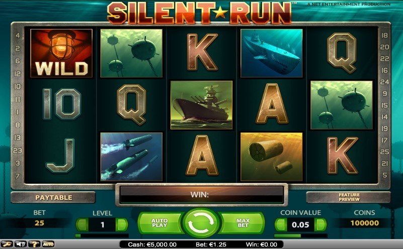 Silent Run Slot Review
