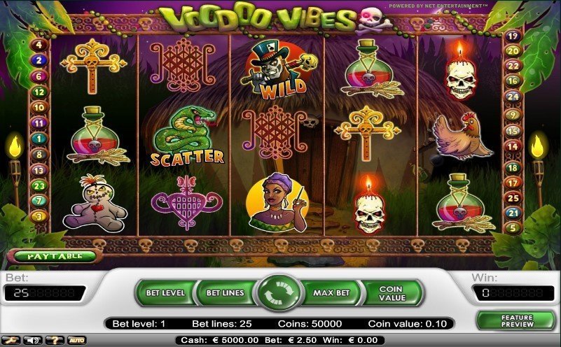 Voodoo Vibes Slot felülvizsgálata