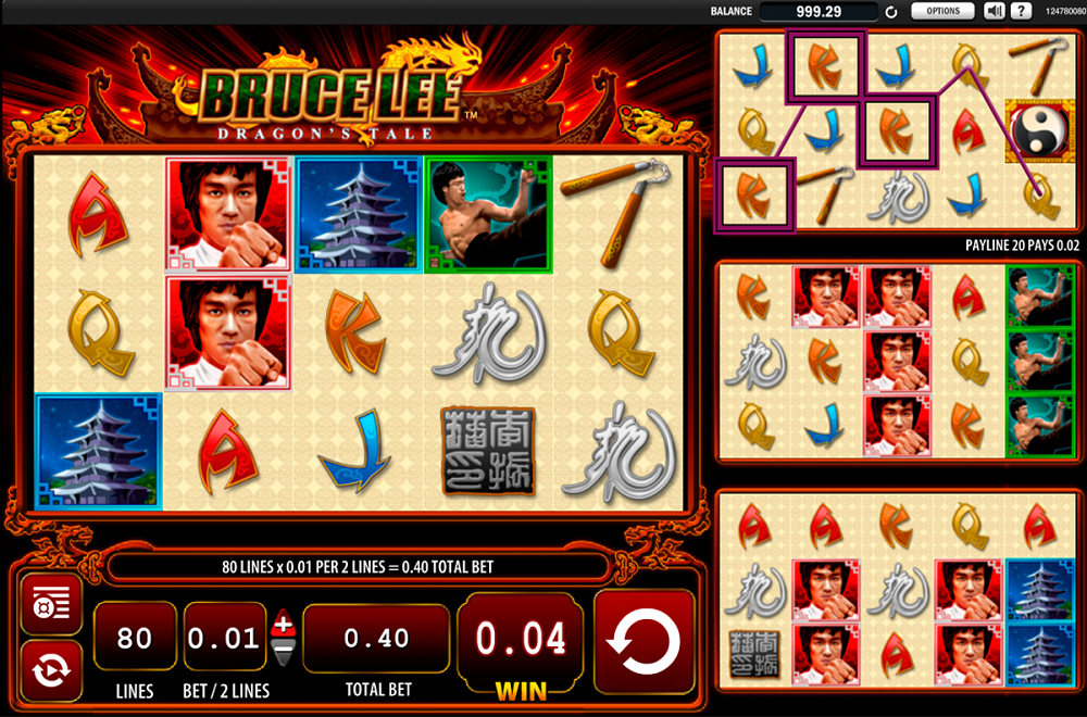 Bruce Lee Dragons Tale Slot Review