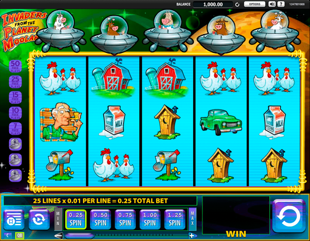 Invaders From The Planet Moolah Slot Review