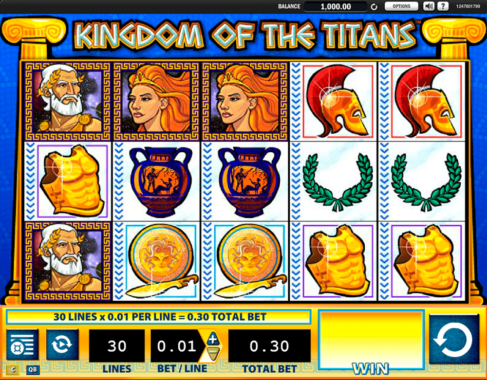 Kingdom Of The Titans Slot Review
