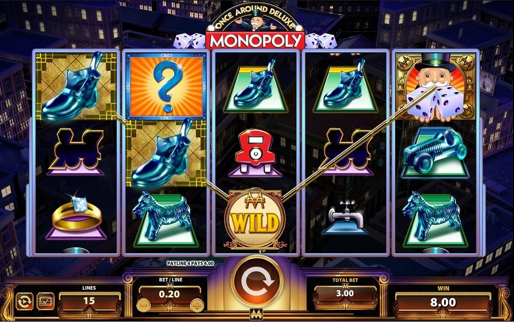 Monopoly Once Around Deluxe Slot Review