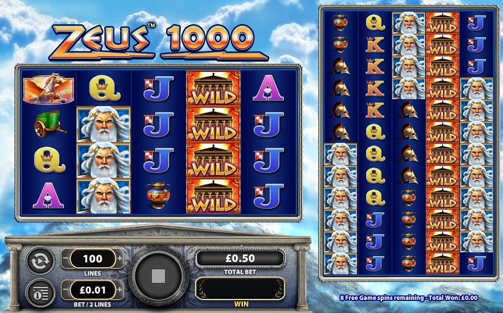Zeus 1000 Slot Review